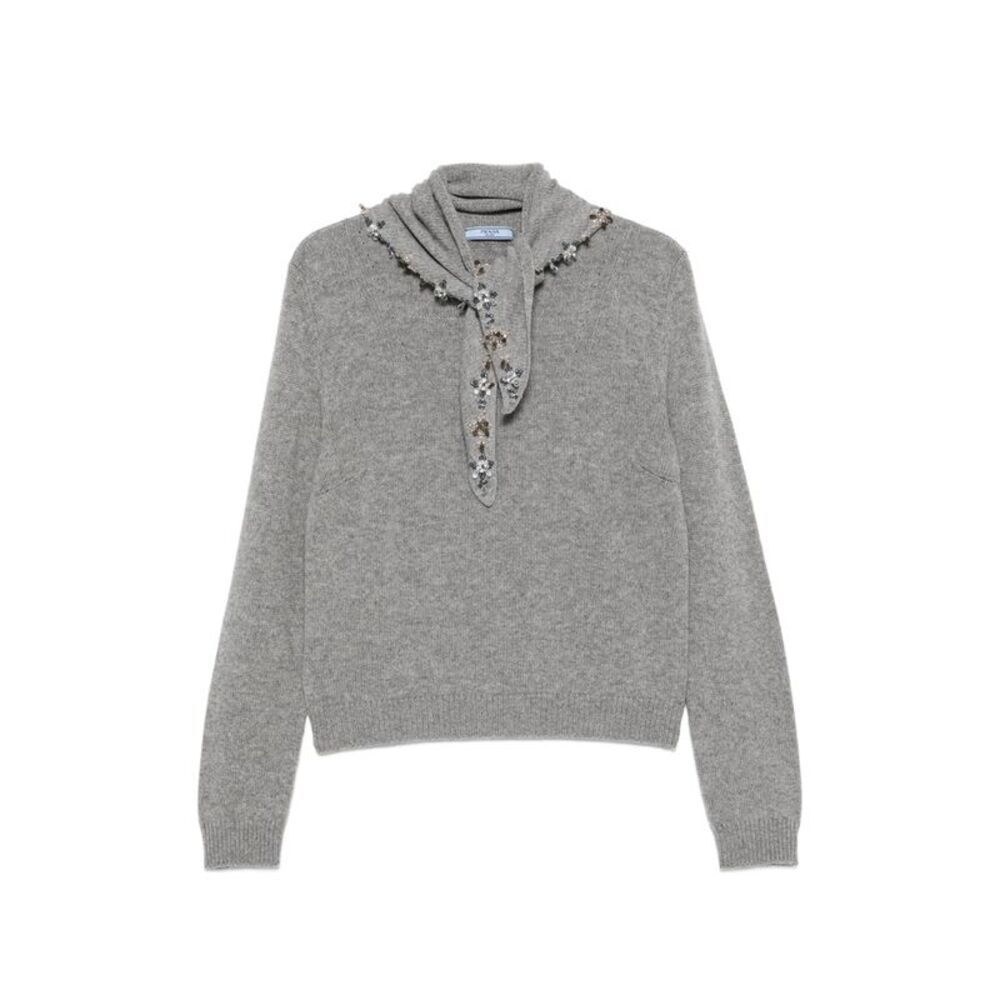 Prada Grey Knitwear - Jumpers Women